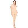 imageSTRETCH IS COMFORT Teamwear Womens Regular and Plus Size Cotton Tank UnitardBeige