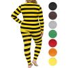 imageSTRETCH IS COMFORT Womens Oh So Soft Crew Neck Long Sleeve ampamp Leggings Set  2Piece Outfit for Everyday Wear  Sizes S5XBlack Yellow Stripes