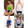 imageSTRETCH IS COMFORT Womens ampamp Plus Mid and Long Length Tube Top  X Small  5XAlmond