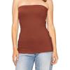 imageSTRETCH IS COMFORT Womens ampamp Plus Mid and Long Length Tube Top  X Small  5XAlmond