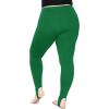 imageSTRETCH IS COMFORT Oh So Soft High Waist Stirrup Leggings Lightweight and Durable Multiple Colors for Women and Plus SizeKelly Green