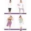 imageSTRETCH IS COMFORT Womens and Plus Size High Rise Knee and Ankle LeggingsCharcoal Gray