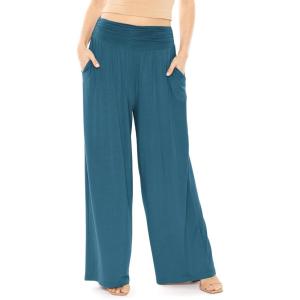 imageSTRETCH IS COMFORT Womens Gaucho Pants with Pockets  Small5XTeal