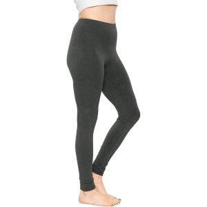 imageSTRETCH IS COMFORT Womens and Plus Size High Rise Knee and Ankle LeggingsCharcoal Gray