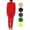 imageSTRETCH IS COMFORT Youth Boys Oh So Soft Jogger Set with Long Sleeve Crew Neck Top  Comfortable Kids Clothing  416Red