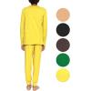 imageSTRETCH IS COMFORT Youth Boys Oh So Soft Jogger Set with Long Sleeve Crew Neck Top  Comfortable Kids Clothing  416Yellow