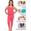 imageSTRETCH IS COMFORT Teamwear Girls Cotton Tank UnitardBrown Leopard