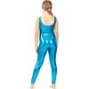 imageSTRETCH IS COMFORT Teamwear Girls Cotton Tank UnitardMystique Turquoise