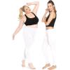 imageSTRETCH IS COMFORT Womens Ultra Buttery Smooth Cotton Leggings  Small to 5XWhite White