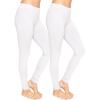 imageSTRETCH IS COMFORT Womens Ultra Buttery Smooth Cotton Leggings  Small to 5XWhite White