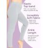 imageSTRETCH IS COMFORT Oh So Soft Solid Youth Girls and Plus Size Leggings  Comfortable Fit for Everyday Activities  Size 216Cream