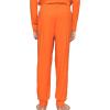 imageSTRETCH IS COMFORT Youth Boys Cuffed Lounge Pants  Soft Knit Joggers  PullOn Soft Bottoms  Relaxed Everyday Fit  416Orange