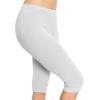 imageSTRETCH IS COMFORT Womens and Plus Size Oh So Soft Full and Knee Length Leggings  Basic Essentials  Small to 7XHeather Gray