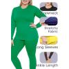 imageSTRETCH IS COMFORT Womens Oh So Soft Crew Neck Long Sleeve ampamp Leggings Set  Stretch 2Piece Outfit  Regular ampamp Plus Size S5XOrange