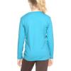 imageSTRETCH IS COMFORT Youth Girls Oh So Soft Long Sleeve Crew Neck Top  Sizes 216  Essential BasicsTurquoise
