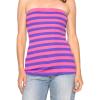imageSTRETCH IS COMFORT Womens ampamp Plus Mid and Long Length Tube Top  X Small  5XPink Purple Stripes