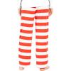 imageSTRETCH IS COMFORT Oh So Soft Youth Girls Prints LeggingsRed White Stripes Straight Leg