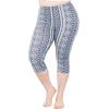 imageSTRETCH IS COMFORT Womens and Plus Size Oh So Soft Knee ampamp Full Length Leggings  Lots of Prints  Adult Sizes S7XBoho Blue Chakra
