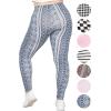 imageSTRETCH IS COMFORT Womens and Plus Size Oh So Soft Knee ampamp Full Length Leggings  Lots of Prints  Adult Sizes S7XBoho Chakra Blue