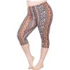 imageSTRETCH IS COMFORT Womens and Plus Size Oh So Soft Knee ampamp Full Length Leggings  Lots of Prints  Adult Sizes S7XBoho Natural Floral