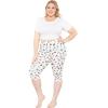 imageSTRETCH IS COMFORT Womens and Plus Size Oh So Soft Knee ampamp Full Length Leggings  Lots of Prints  Adult Sizes S7XButterfly