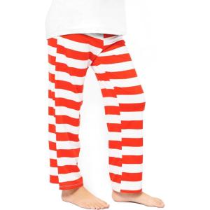 imageSTRETCH IS COMFORT Oh So Soft Youth Girls Prints LeggingsRed White Stripes Straight Leg