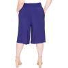 imageWomens Straight Leg and Flowy Gaucho Pants with Pockets  Small5XRoyal Blue