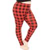 imageSTRETCH IS COMFORT Womens and Plus Size Oh So Soft Full and Knee Length Leggings  Basic Essentials  Small to 7XBuffalo Plaid