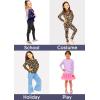 imageSTRETCH IS COMFORT Girls Print Classic Crew Neck Short and Long Sleeves Tee Shirt  Soft Everyday Basic Top  2T16Red Reindeer