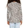 imageSTRETCH IS COMFORT Girls Print Classic Crew Neck Short and Long Sleeves Tee Shirt  Soft Everyday Basic Top  2T16White Cheetah