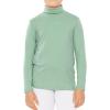 imageSTRETCH IS COMFORT Girls Oh So Soft Long Sleeve Turtleneck  Youth Size 216Sage Green