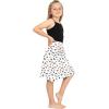 imageSTRETCH IS COMFORT Youth Girls Flowy ALine Skirt Knee Length and Ankle Length  Kids  Sizes 416Butterfly
