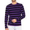 Black Purple Stripes