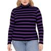 Black Purple Stripes
