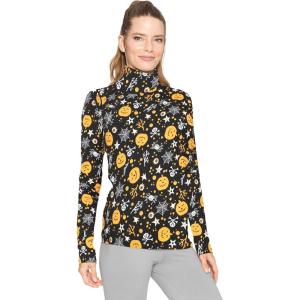 imageSTRETCH IS COMFORT Womens Oh So Soft Warm Long Sleeve Turtleneck TopPumpkin Patch