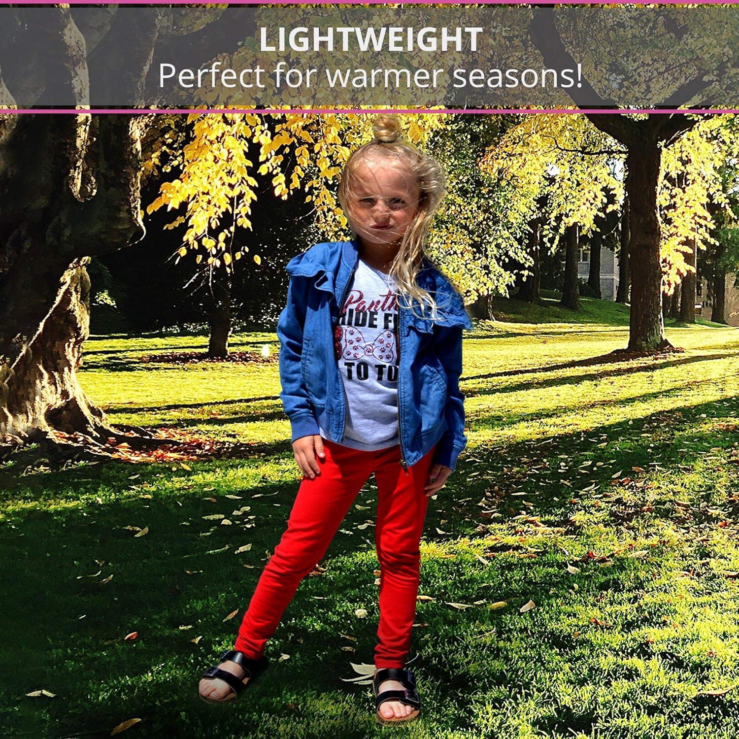 imageSTRETCH IS COMFORT Oh So Soft Solid Youth Girls Leggings  Comfortable Fit for Everyday Activities  Size 216Purple