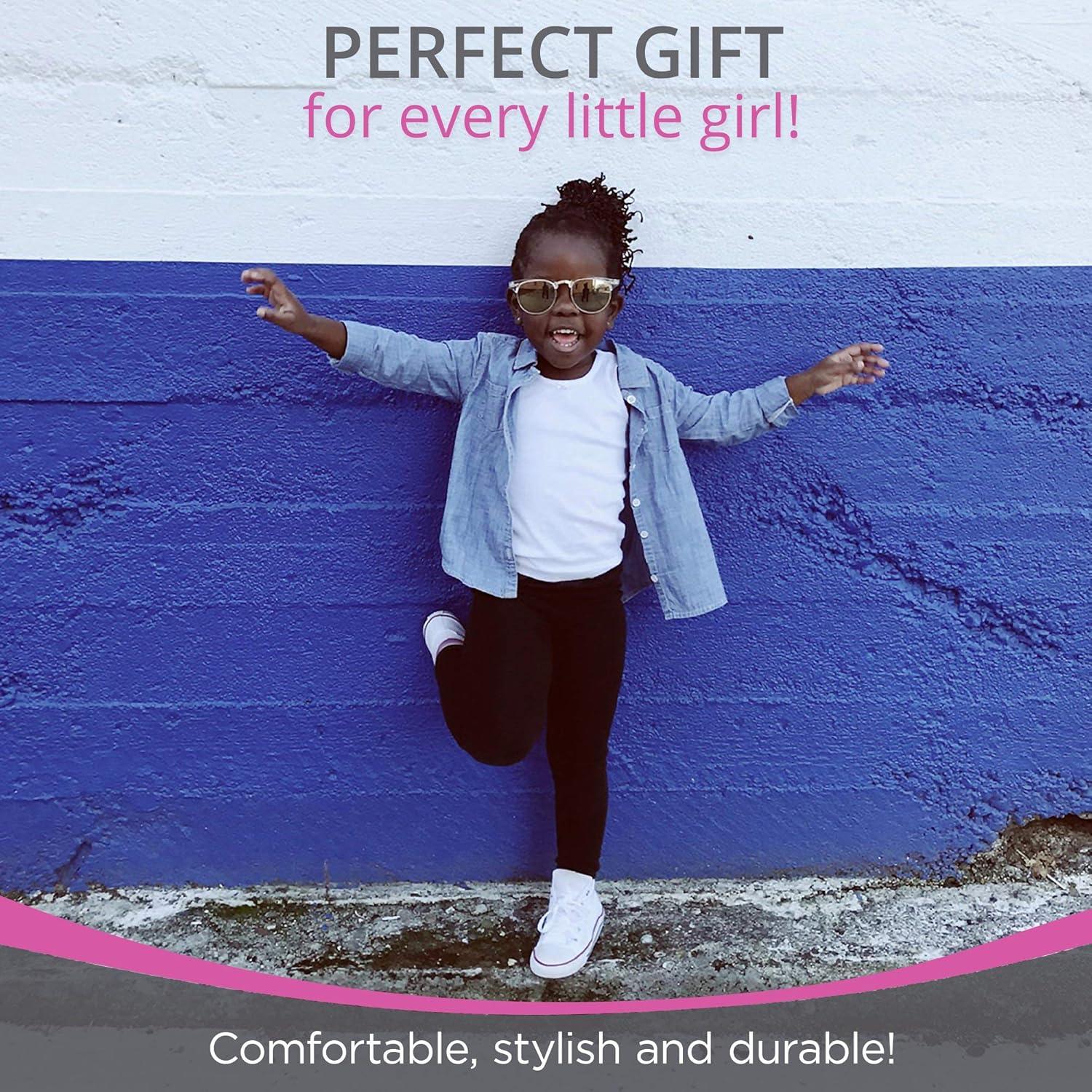 imageSTRETCH IS COMFORT Oh So Soft Solid Youth Girls Leggings  Comfortable Fit for Everyday Activities  Size 216Red