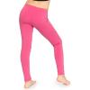 imageSTRETCH IS COMFORT Oh So Soft Solid Youth Girls Leggings  Comfortable Fit for Everyday Activities  Size 216Hot Pink