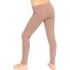imageSTRETCH IS COMFORT Oh So Soft Solid Youth Girls Leggings  Comfortable Fit for Everyday Activities  Size 216Mocha