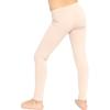 imageSTRETCH IS COMFORT Oh So Soft Solid Youth Girls Leggings  Comfortable Fit for Everyday Activities  Size 216Offwhite