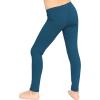 imageSTRETCH IS COMFORT Oh So Soft Solid Youth Girls Leggings  Comfortable Fit for Everyday Activities  Size 216Teal