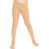 imageSTRETCH IS COMFORT Oh So Soft Solid Youth Girls Leggings  Comfortable Fit for Everyday Activities  Size 216Beige