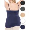 imageOh So Soft Spaghetti Strap Camisole Long Tank  Women Plus