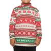 imageSTRETCH IS COMFORT Oh So Soft Boys Long Sleeve Poly Spandex TurtleneckRed Reindeer