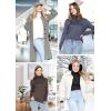 imageSTRETCH IS COMFORT Womens and Plus Relaxed and Regular Turtleneck  XS 7XAlmond