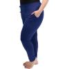 imageWomens Modal Cuff Joggers with Pockets Navy Blue 3X