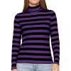 Black and Purple Stripes