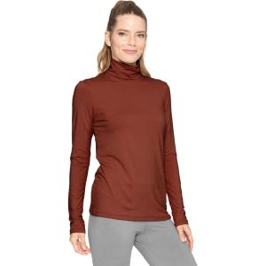 imageSTRETCH IS COMFORT Womens and Plus Relaxed and Regular Turtleneck  XS 7XAlmond