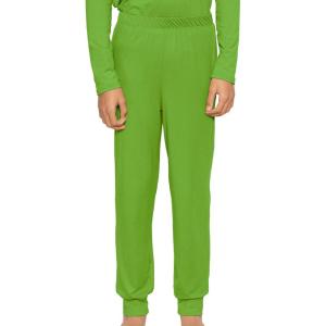 imageSTRETCH IS COMFORT Youth Boys Cuffed Lounge Pants  Soft Knit Joggers  PullOn Soft Bottoms  Relaxed Everyday Fit  416Lime Green