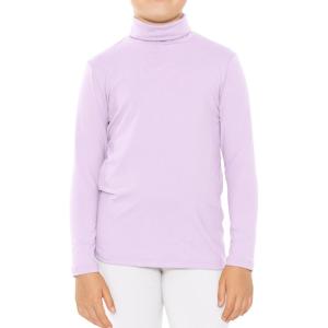 imageSTRETCH IS COMFORT Girls Oh So Soft Long Sleeve Turtleneck  Youth Size 216Lavender
